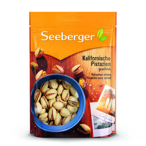 Seeberger Pistachio Nuts Roasted and Salted(Pistácie solené) 150g expirace